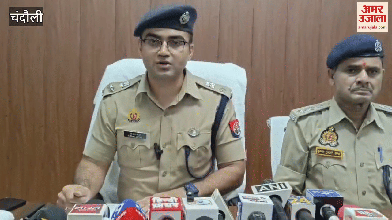 Chandauli police seized 6685 liters of illegal liquor VIDEO