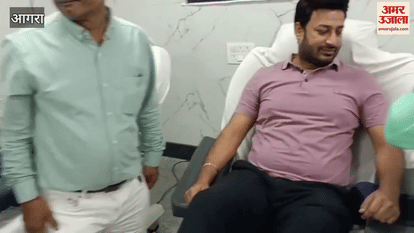 Agrawal organization organized camp 80 people donated blood