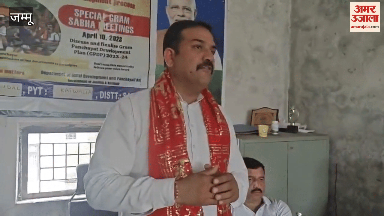 Program in Katwalta Panchayat of Purmandal, Panch-Sarpanch gathered to welcome Jatinder Sharma