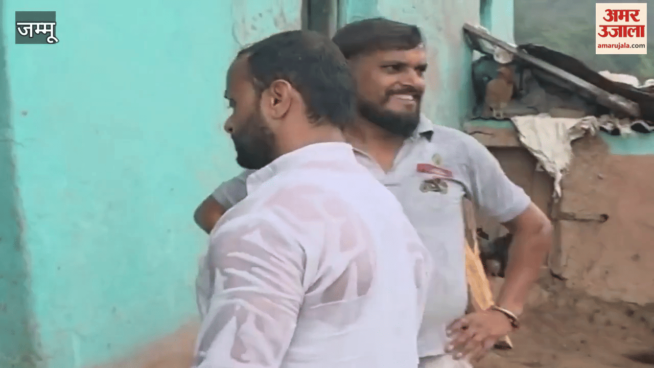 Amidst the devastation, Congress leader Sumit Magotra reached the affected villages and shared the pain of the people