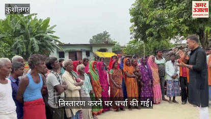 Chaupal was held in Chhapra village, discussions were held on various issues with Musahar community
