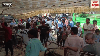 Crowd became furious due to fear of thieves in Kanpur, beat five in one night