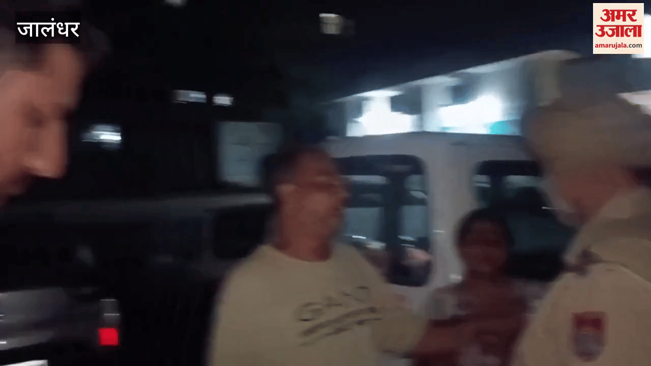 High speed truck crushes bike rider on DAV flyover  Jalandhar