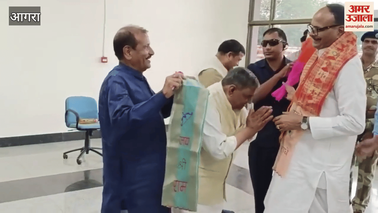 Deputy CM Brajesh Pathak reached Agra