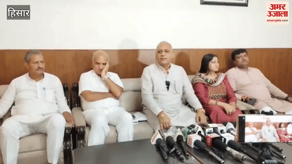 PWD Minister Ranbir Gangwa in Hisar