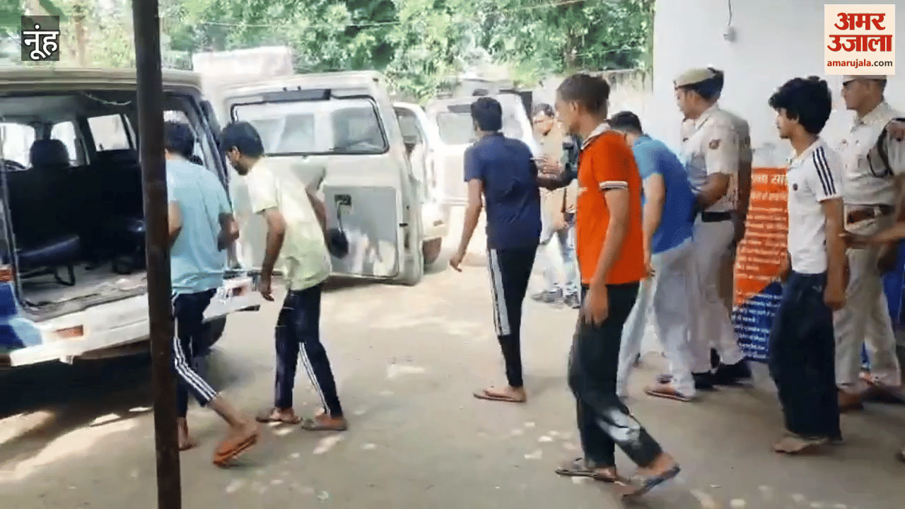 Nuh police raids cyber thugs Eight arrested in two cases