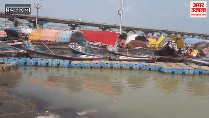 The water level of Ganga reached the dam at Ram Ghat, crowd gathered for Tarpan in Pitru Paksha