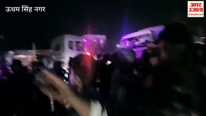 A bike rider died after being hit by a dumper parked at a mining checkpost in kashipur