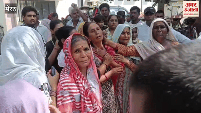 Meerut: Young man dies in car accident, family and villagers create ruckus at police station when no arrest is made