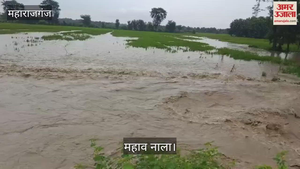Mahav drain breaks, water flows into another drain - waterlogging could become a problem