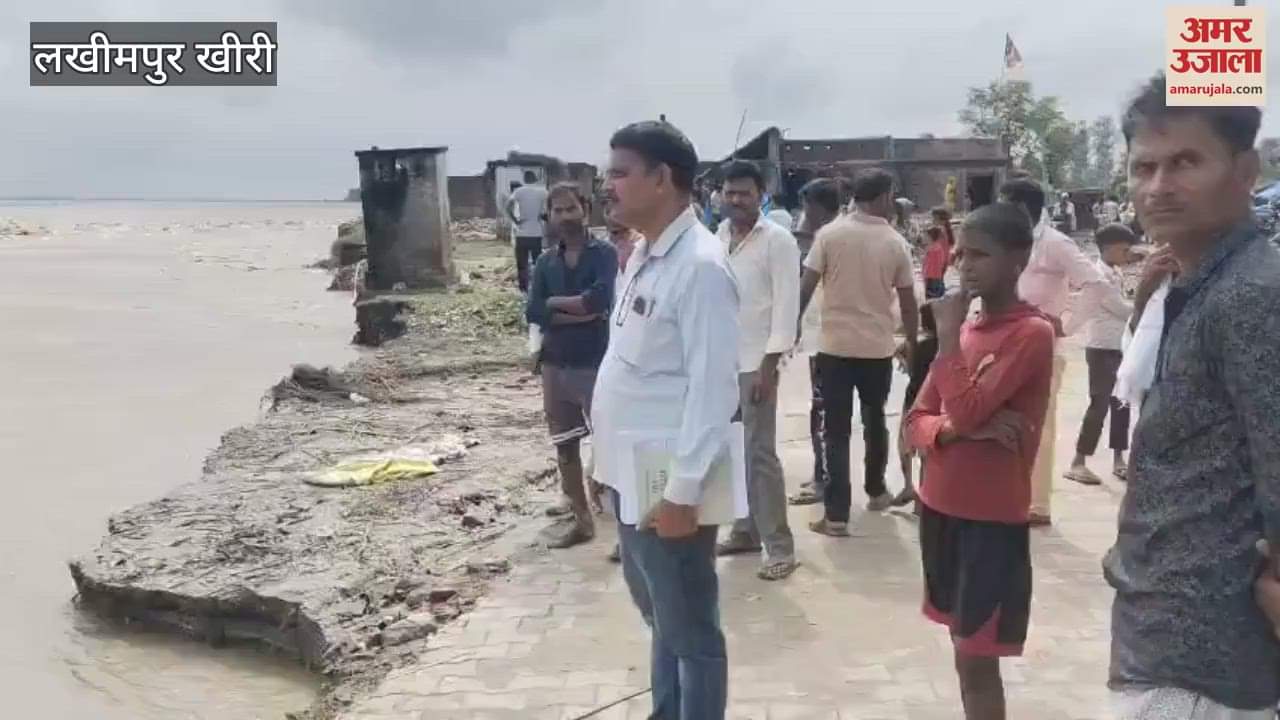 10 more houses in Grant No. 12 village submerged in the sharda river
