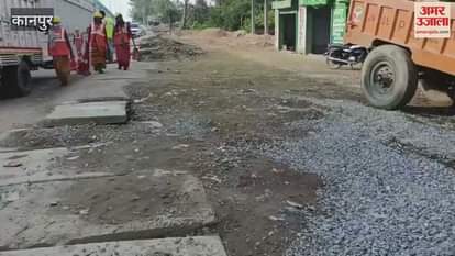 Impact of the news: NHAI cleans and closes the drain