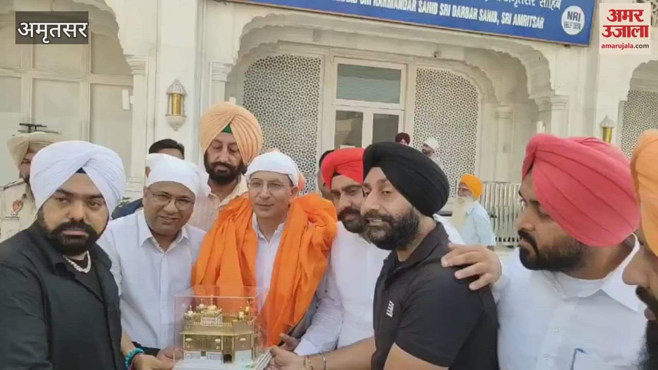 Union Minister Jitin Prasada at Golden Temple
