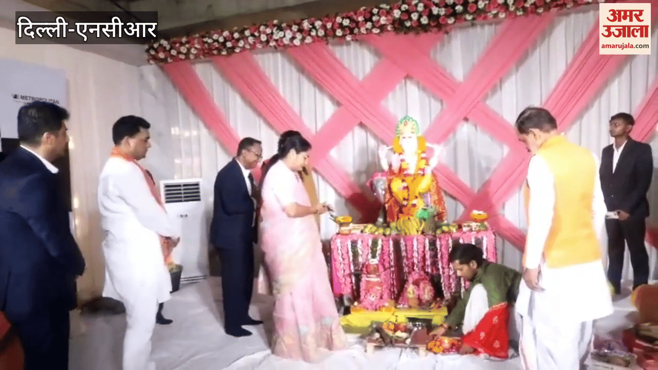 Vishwakarma Puja Festival in Delhi CM Rekha Gupta and Minister Kapil Mishra attended