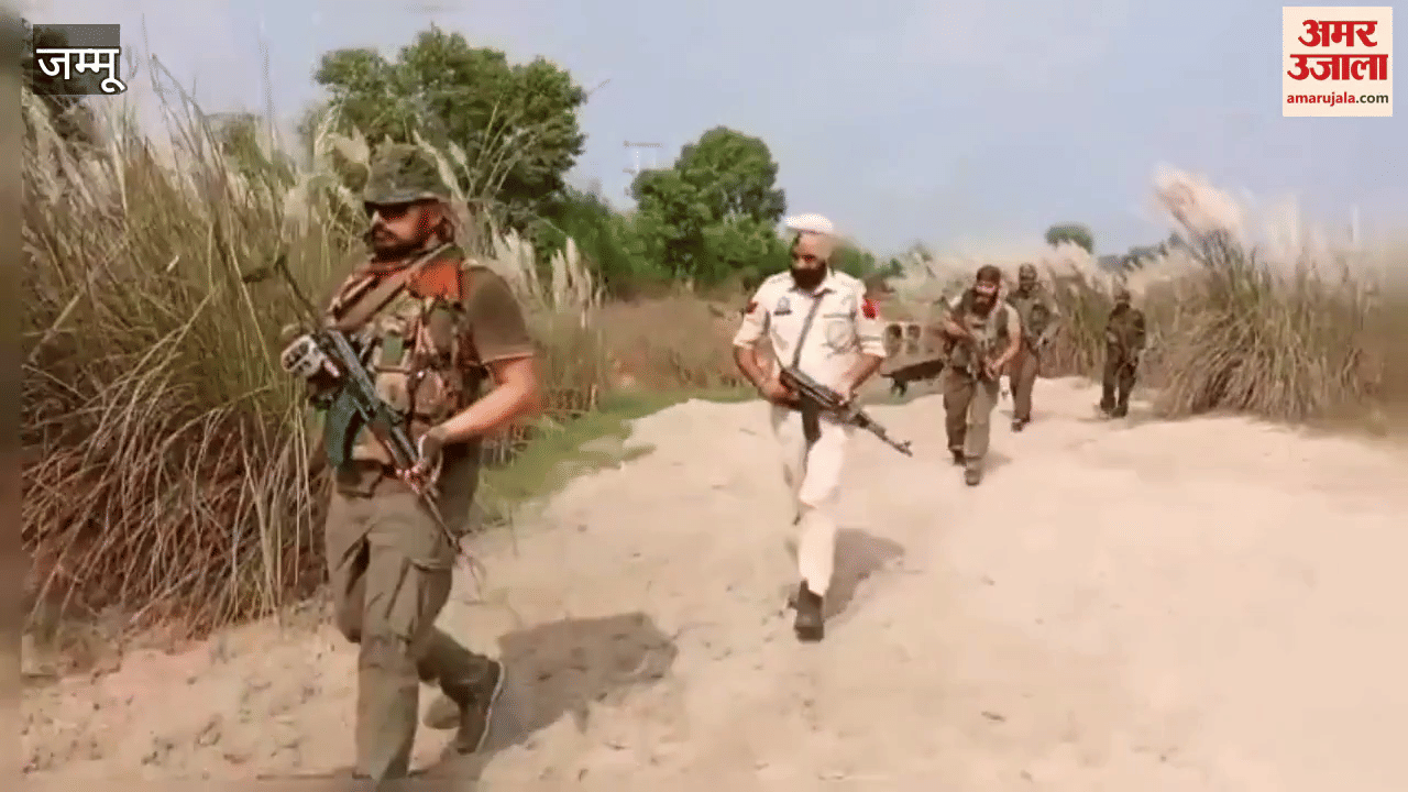 BSF's big operation on the international border, AK-47 and magazines recovered