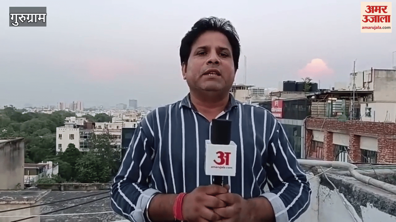 Fire broke out in huts due to leakage of domestic gas cylinder four huts burnt down