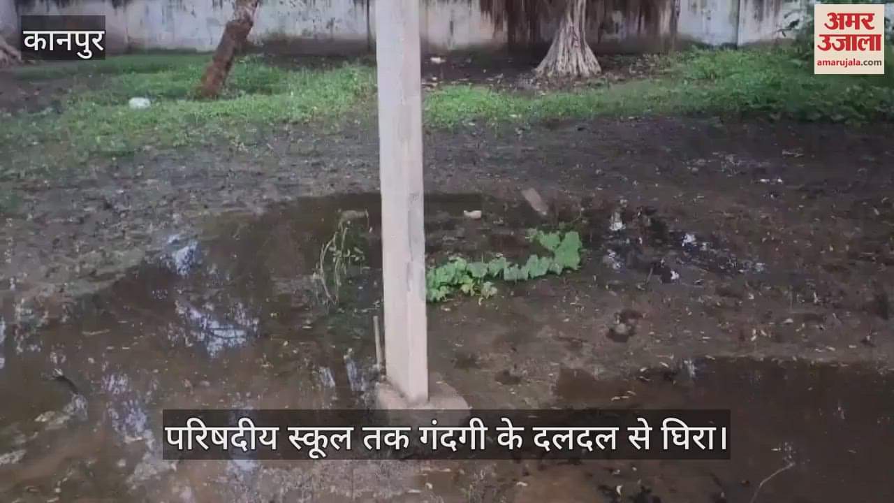 कानपुर: गंदगी की मार झेल रहा महोलिया गांव, संचारी रोग नियंत्रण अभियान को चिढ़ा रही बदहाली