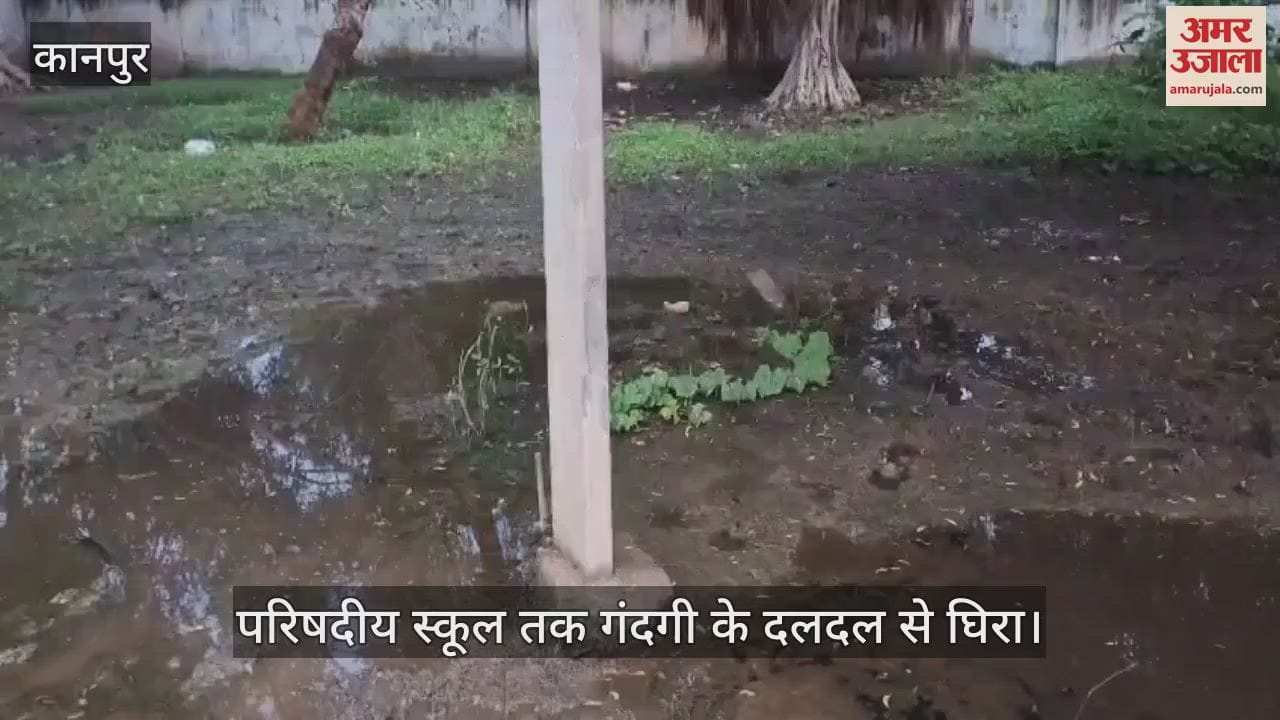 कानपुर: गंदगी की मार झेल रहा महोलिया गांव, संचारी रोग नियंत्रण अभियान को चिढ़ा रही बदहाली