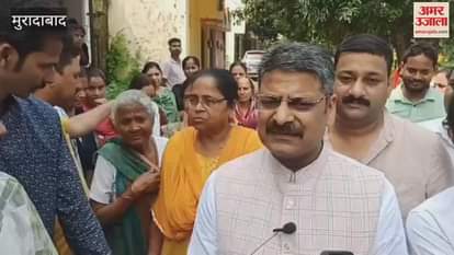 MLA raised the demand for a road to be built for Kanshiram Colony.