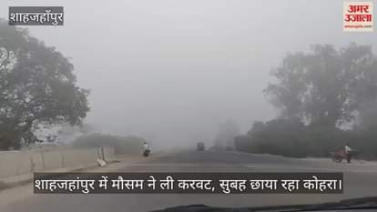 fog prevails in the morning in Shahjahanpur
