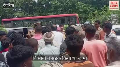 Road jam near Parsia Mishra warehouse due to urea fertilizer