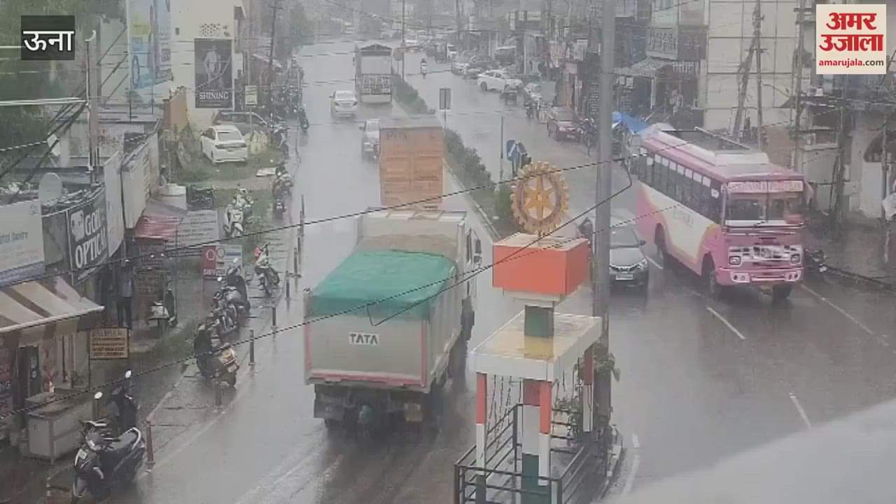 Heavy rain in Una district