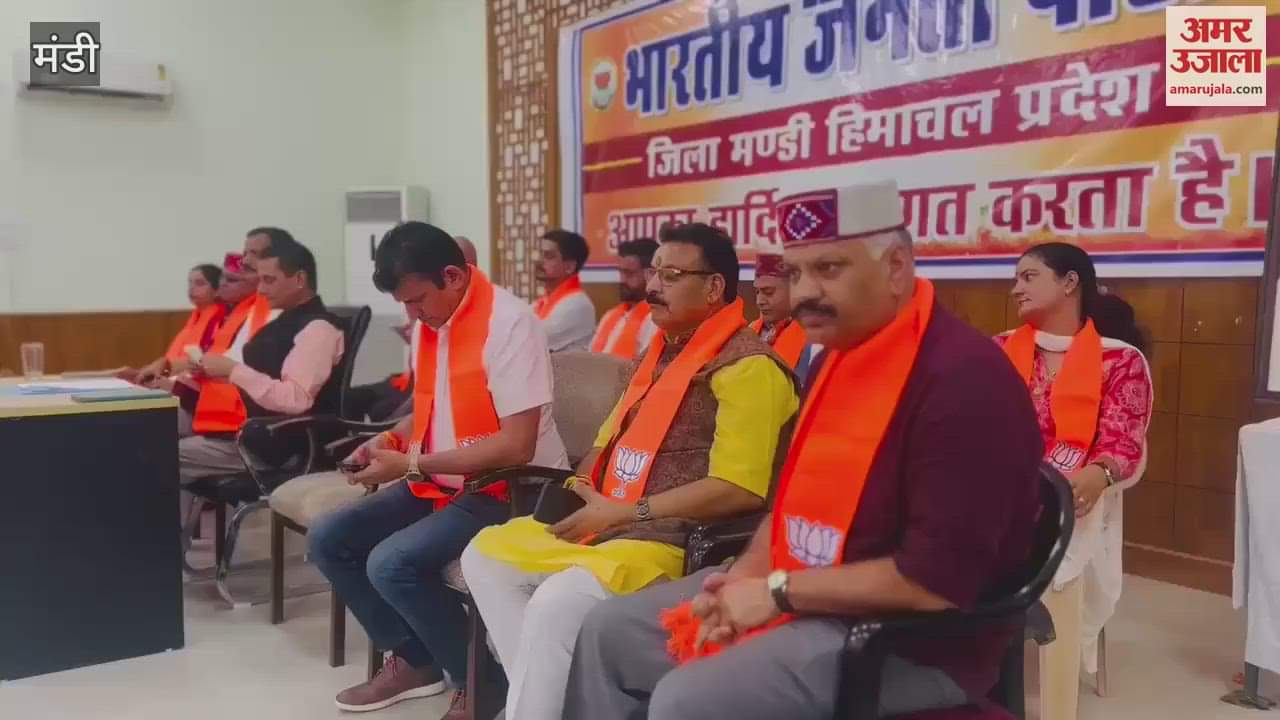 Mandi Bihari Lal Sharma said BJP is a party that works for the country and society