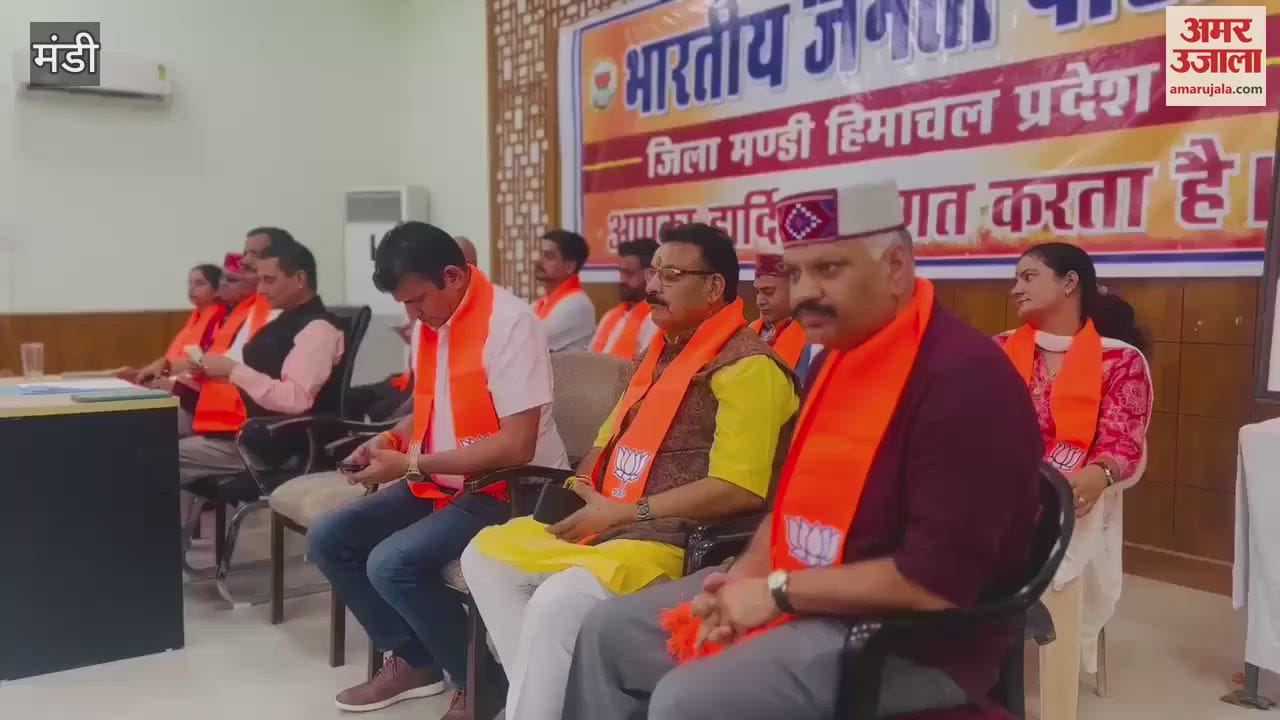 Mandi Bihari Lal Sharma said BJP is a party that works for the country and society