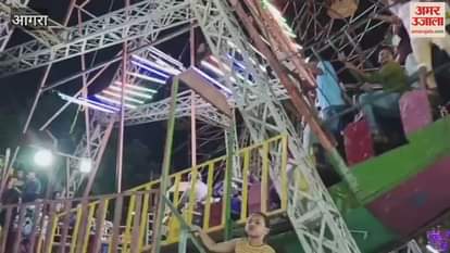 Crowds gathered at Janakpuri mahotsav in agra