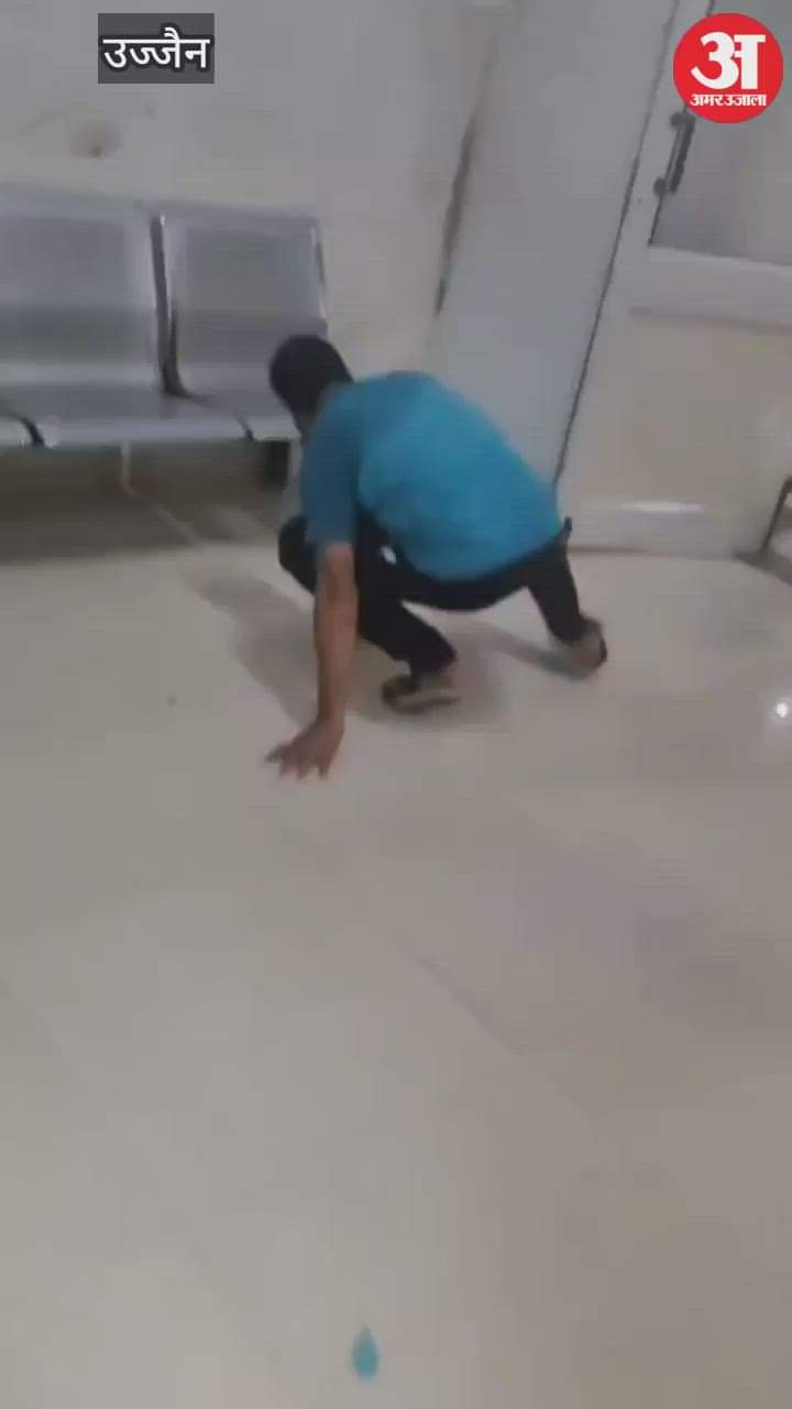 Ujjain News: Car rider reached hospital with snake