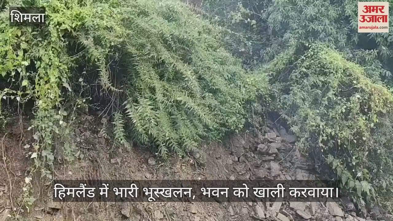 Shimla landslide in Himland; building evacuated; St. Edward's School closed for two days