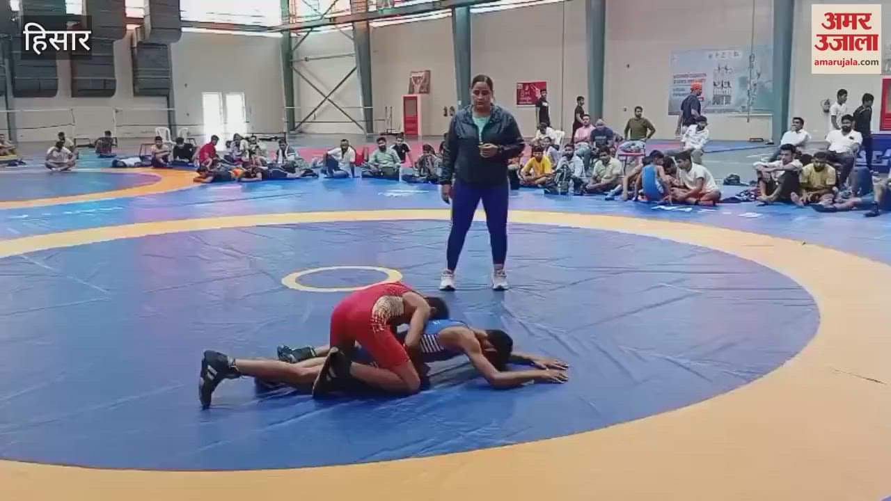 Wrestlers arrive at SAI for wrestling trials