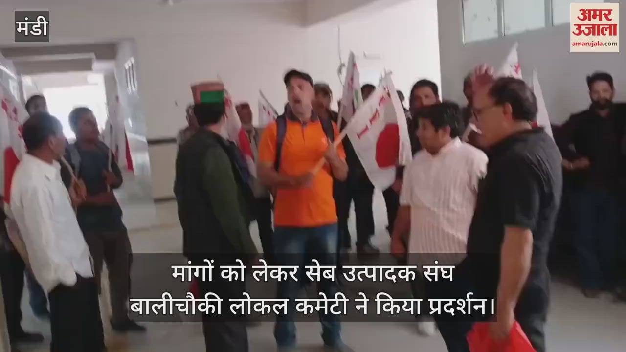 Apple Producers Association Balichowki Local Committee demonstrated regarding their demands