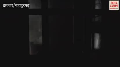 Heavy rain accompanied by storm at 4 am in Jhajjar