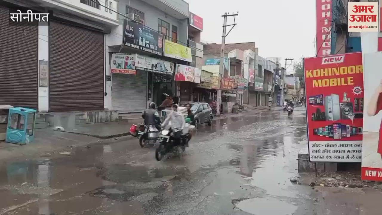 Weather changed in Sonipat, light rain accompanied by strong winds late at night