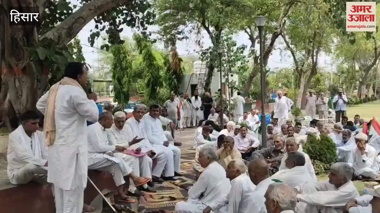 Farmers appeal to the government to save agriculture in Hisar