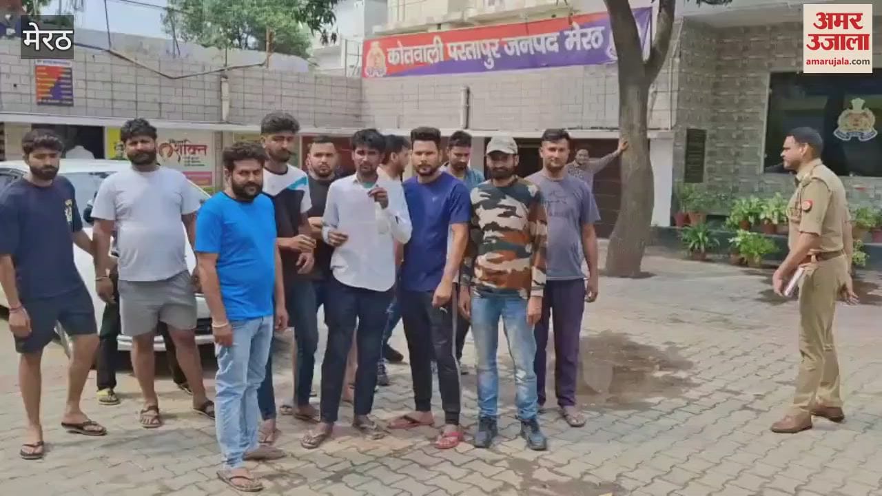 ruckus in Meerut when people going for Friday prayers were stopped, villagers lodged a complaint with the police
