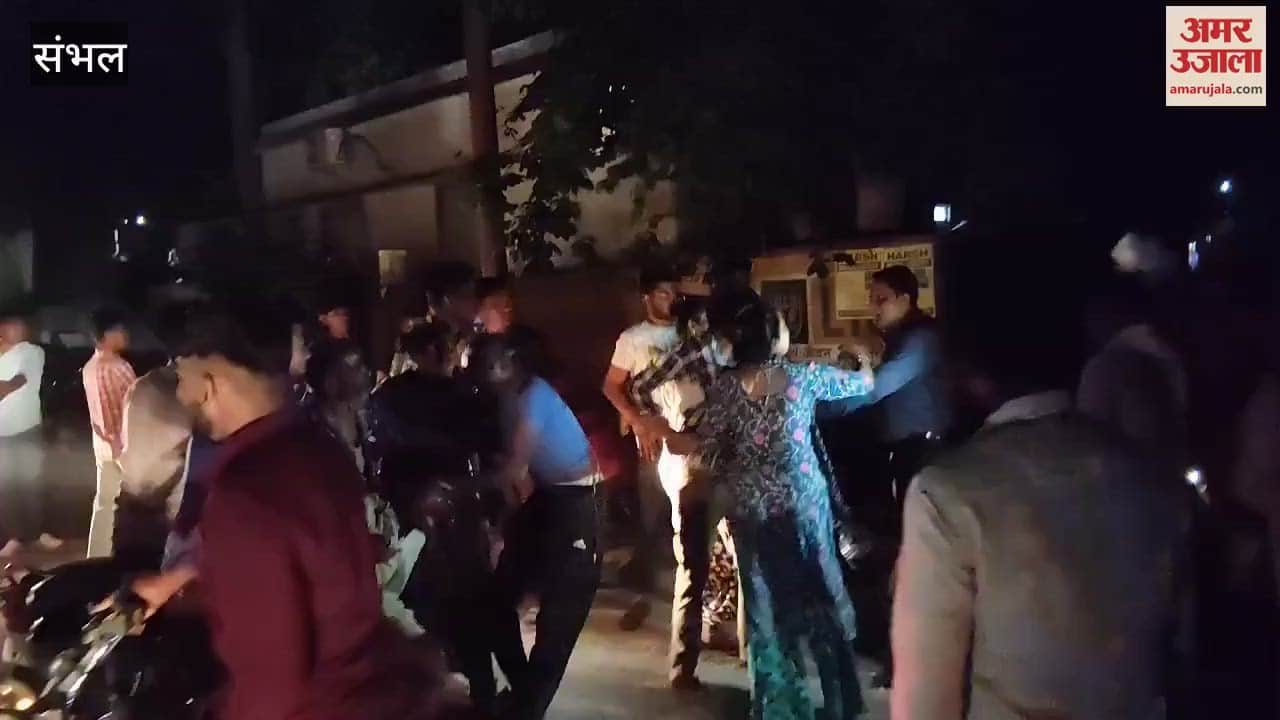 Sister going home with brother was remarked upon, two parties fight in Chandausi