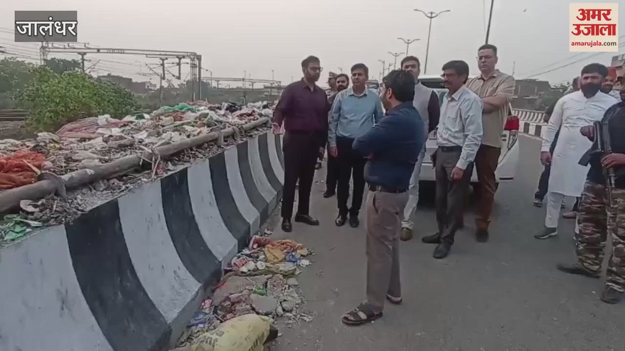 जालंधर में गंदगी देख मंत्री रबजोत सिंह ने लगाई अधिकारियों की क्लास