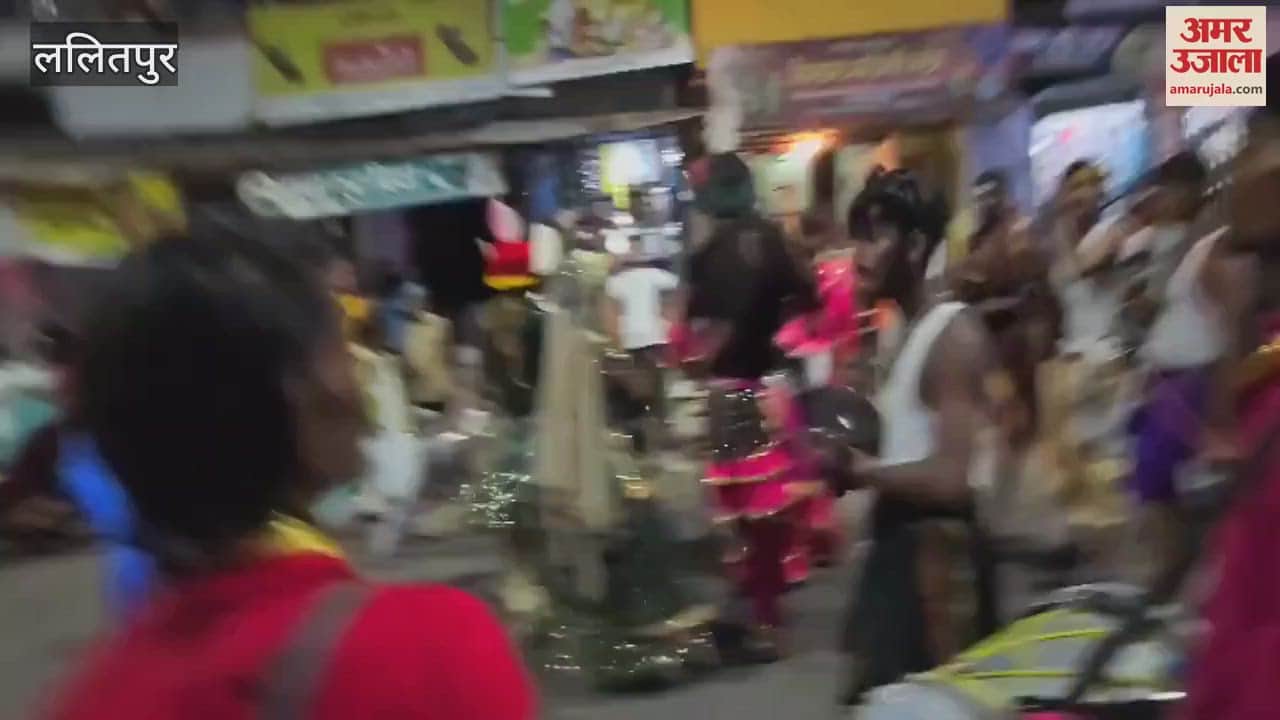 Tableaux were taken out on Parshuram Jayanti in Lalitpur