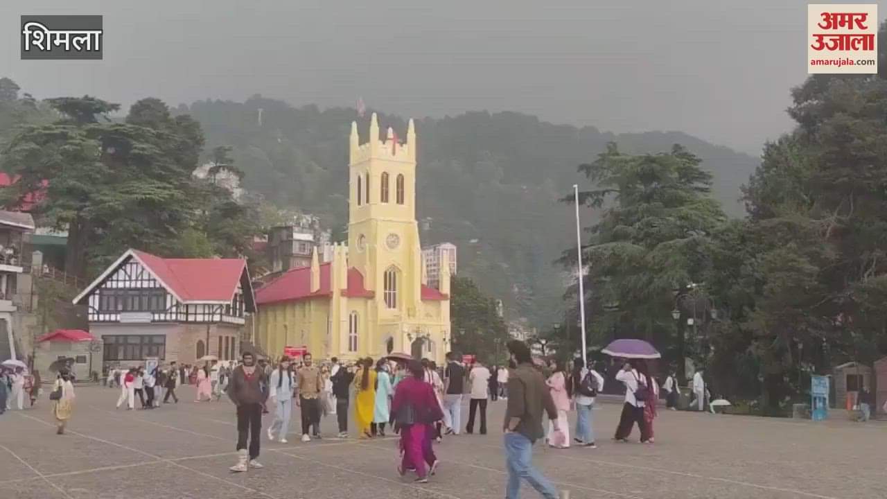 Shimla It rained in the capital Shimla the weather became cool