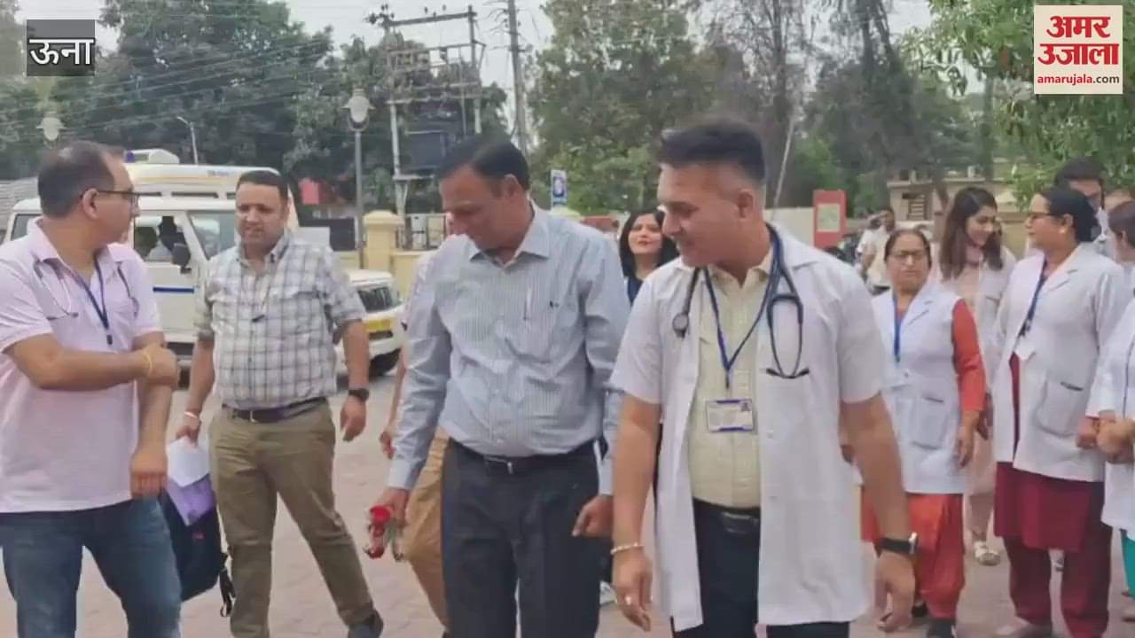 Una State level committee inspected Civil Hospital Amb for ranking under Kayakalp Scheme