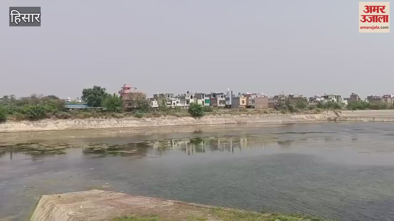 Water was again released in the Balsamand canal to fill water tanks in Hisar, 8 tractor pump sets were installed