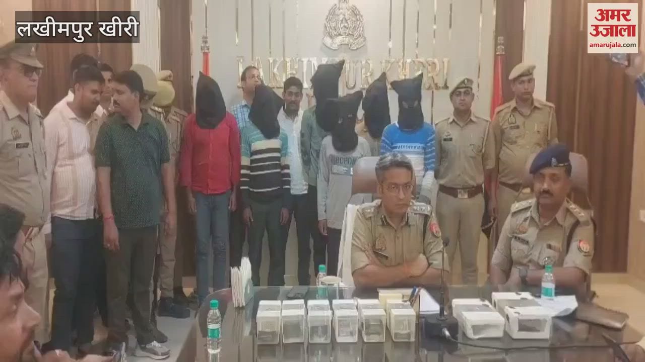 Six robbers arrested in Lakhimpur Kheri