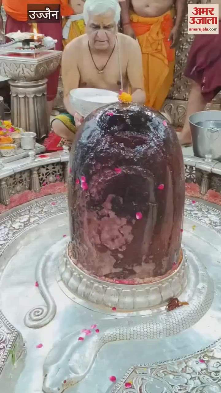 Ujjain Mahakal: Baba Mahakal gave divine darshan to the devotees during Bhasma Aarti