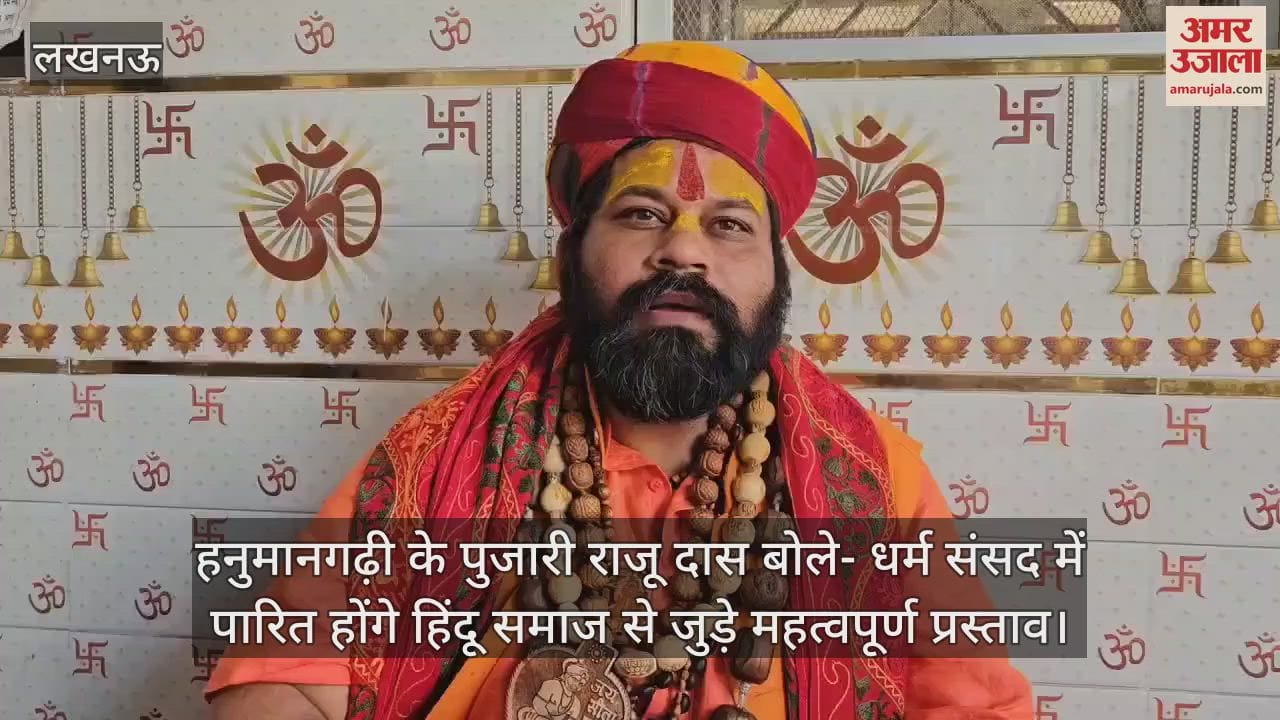 हनुमानगढ़ी के पुजारी राजू दास बोले- धर्म संसद में पारित होंगे हिंदू समाज से जुड़े महत्वपूर्ण प्रस्ताव