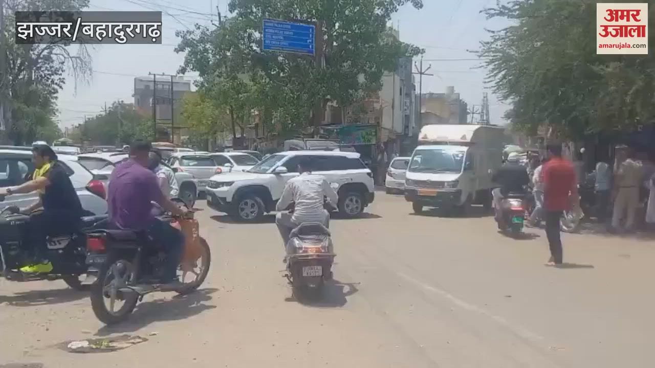Jhajjar city grappled with traffic jam due to NEET exam, police set up checkpoints at 12 places