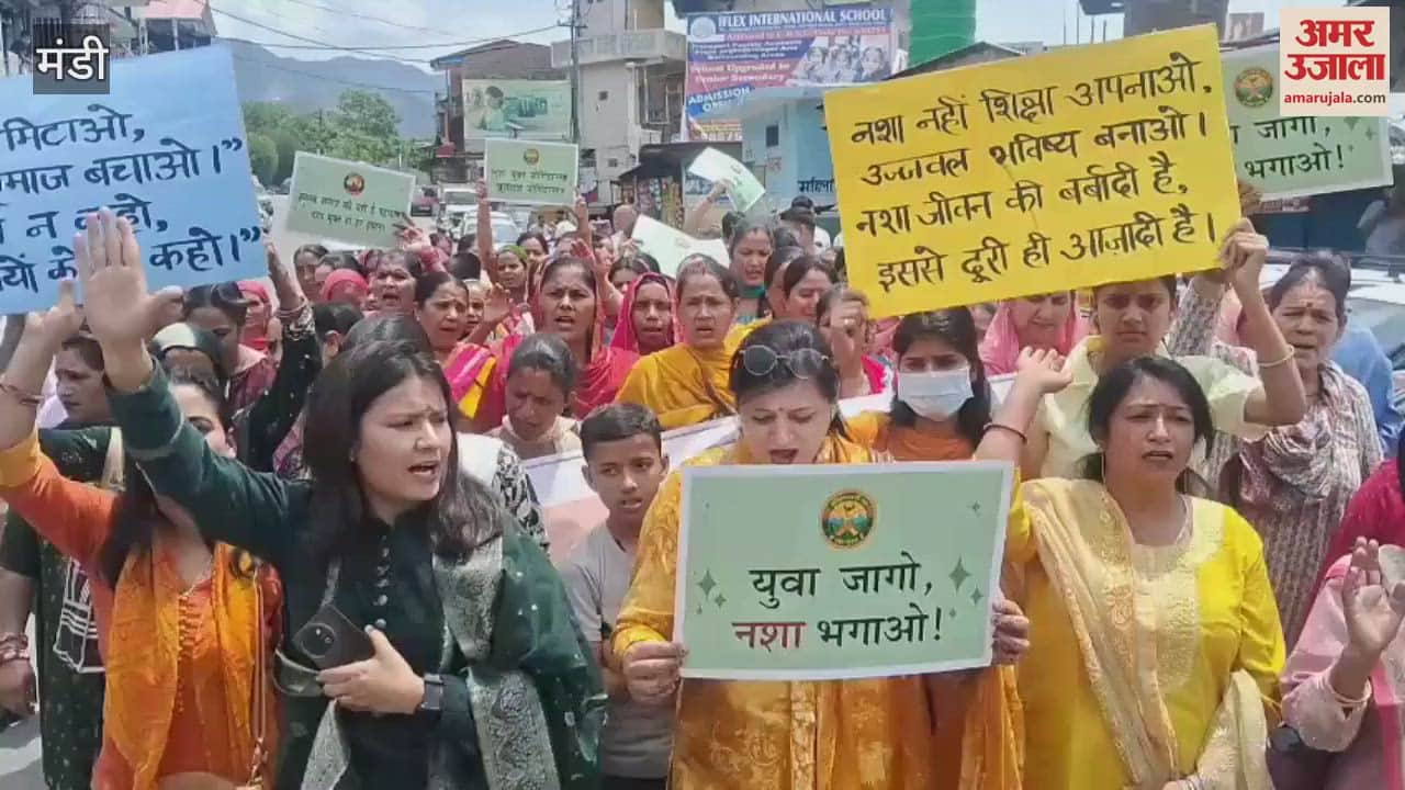 Mandi Women power takes to the streets against drug mafia