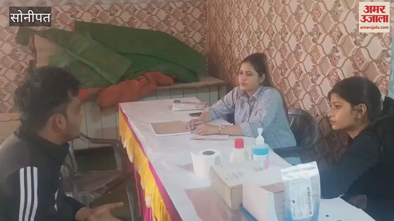 Rotary Blood Bank team reached Sonipat to collect blood