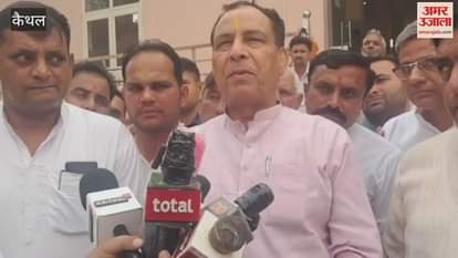 BJP state president Mohanlal Badoli said in Kaithal; No one has stopped Haryana's share of water and no one can stop it